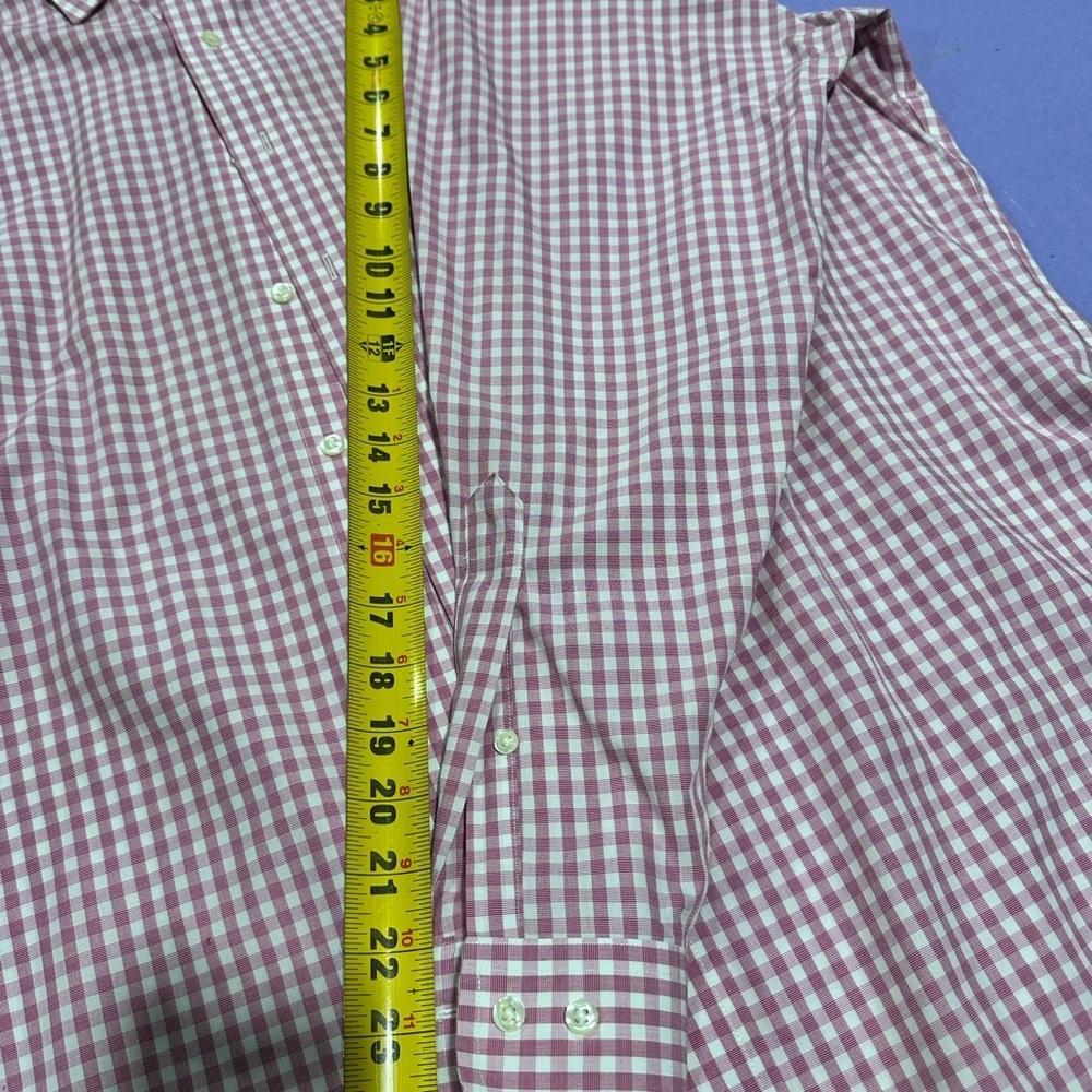 Brooks Brothers Pink Checkered Casual Button Down Shirt - Picture 5 of 6